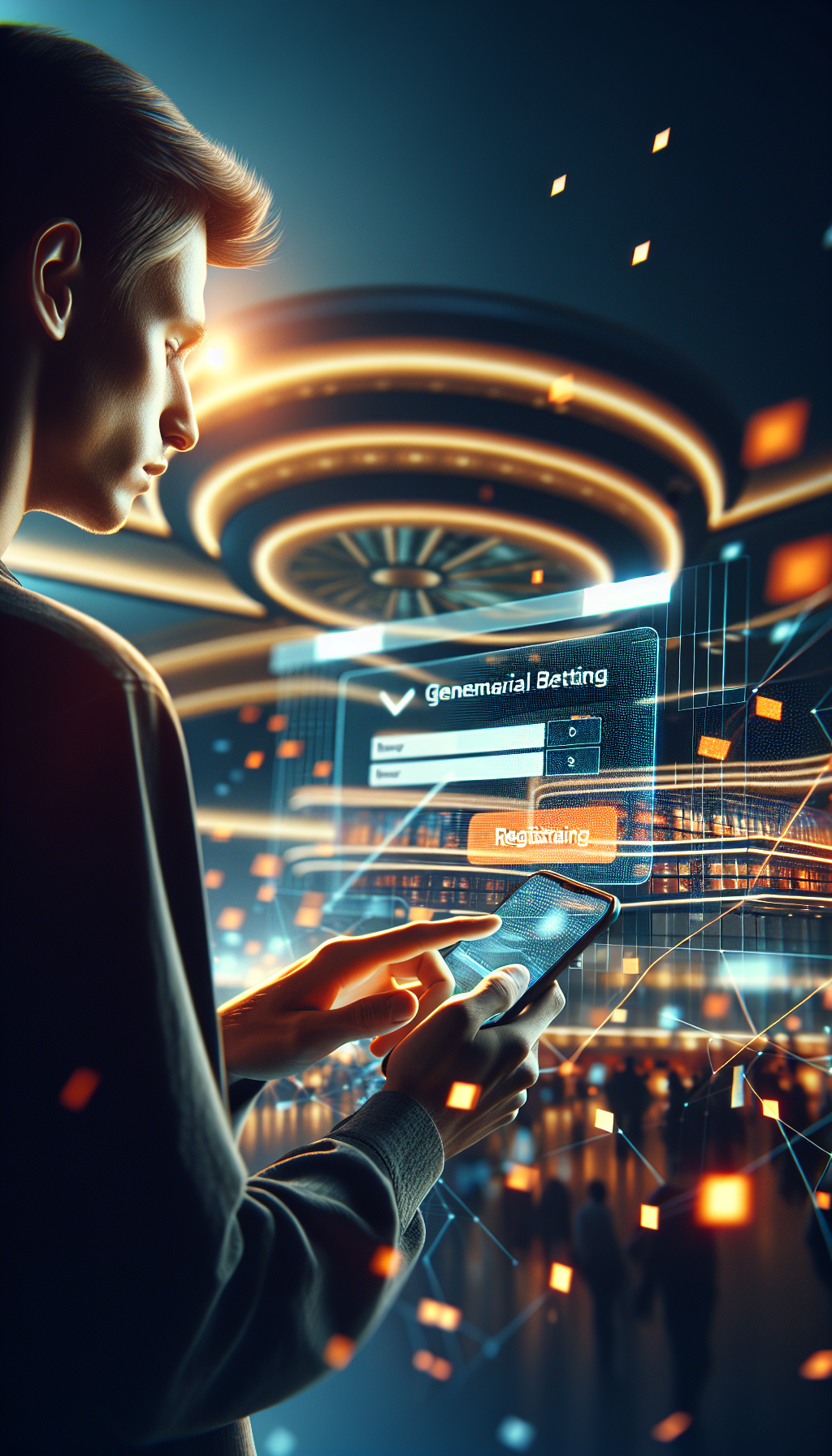 Registro sencillo en Betwarrior para obtener bono sin depósito en Argentina