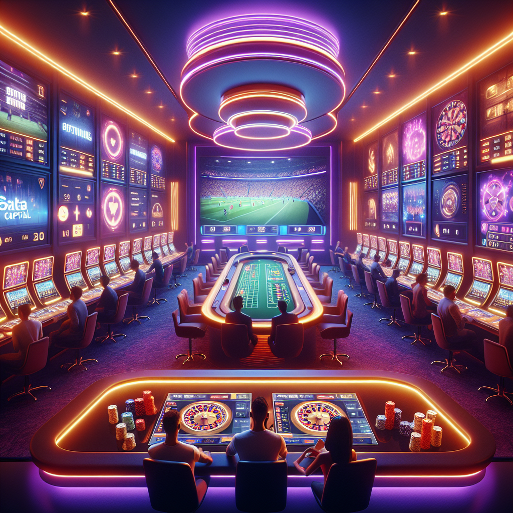 Casino online con apuestas deportivas y tragamonedas modernas en Salta Capital, ambiente vibrante